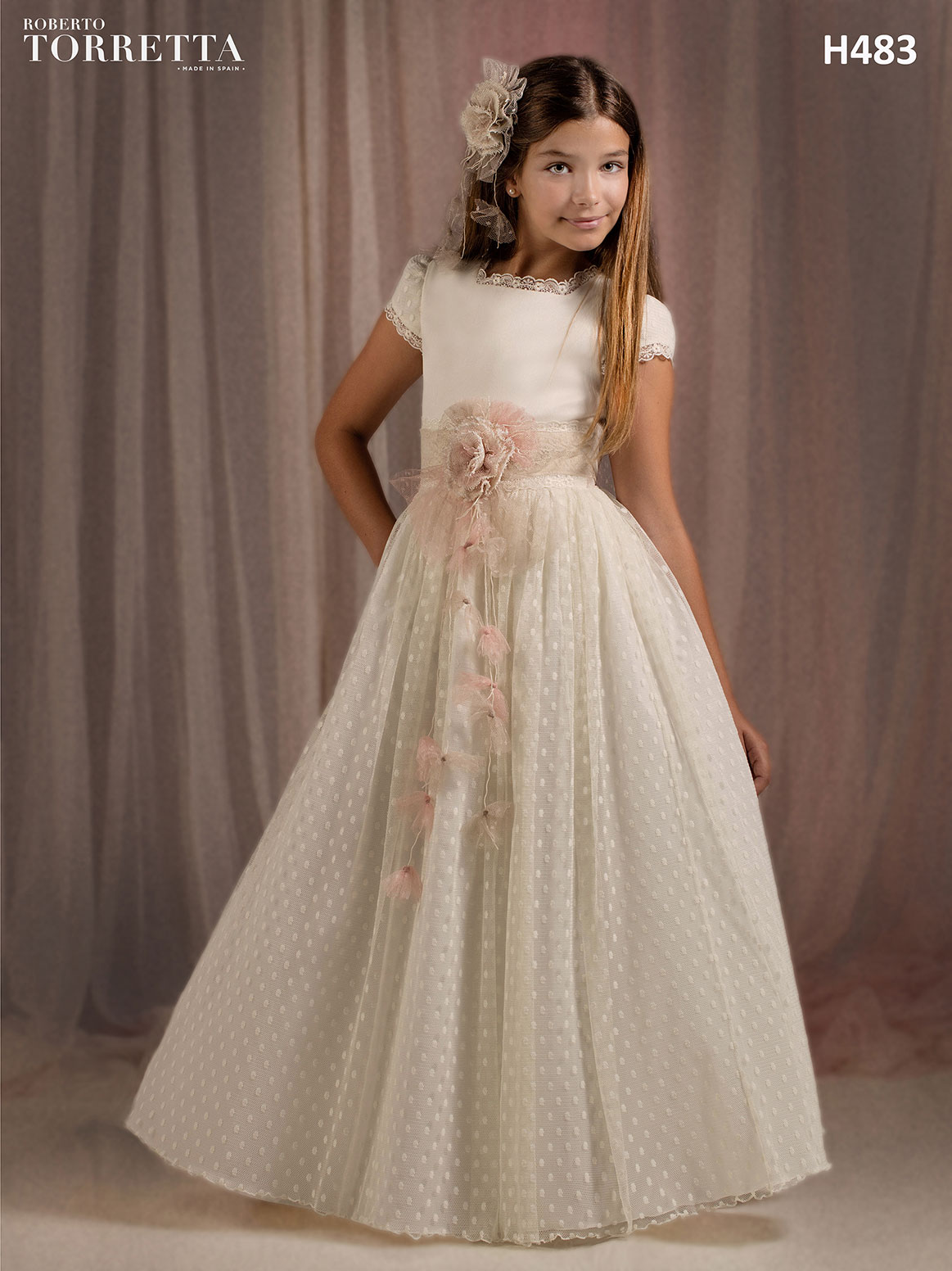 Vestido comunión H483 - BOXLY