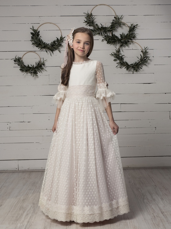VESTIDO COMUNION K412 - BOXLY