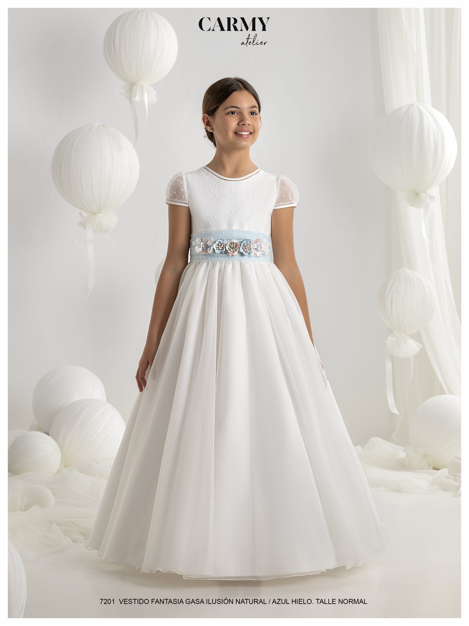 7201 Vestido Comunion Carmy