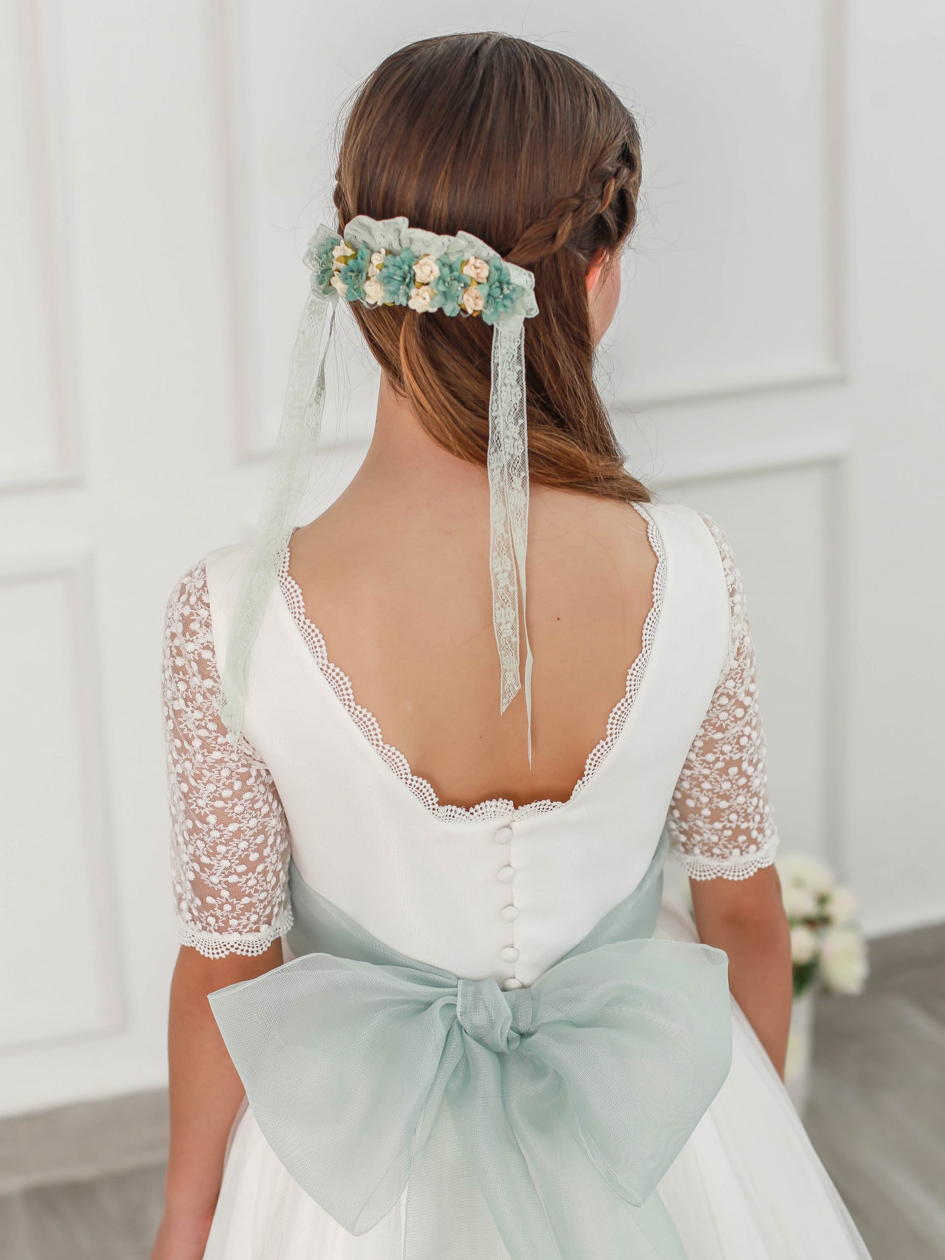 Y114 Vestido Comunion Marla - Imagen 2